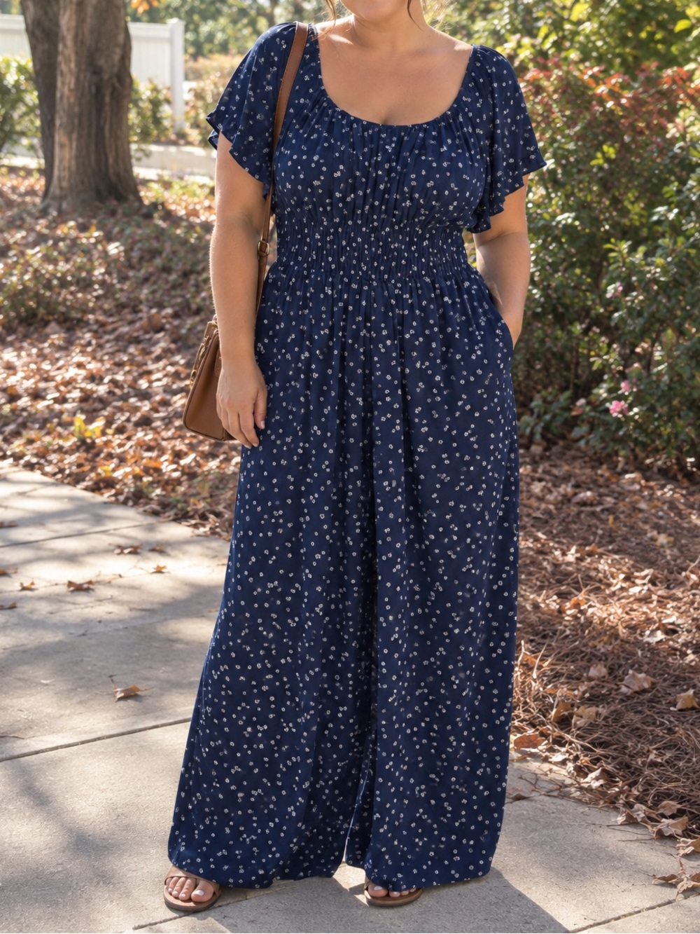 Madewell Sophia Jumpsuit in Bandana Flower Size Large